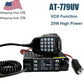 New AnyTone AT-779UV 20W Mini Car Walkie Talkie 500 Channels VOX VHF UHF Dual Band Amateur Radio