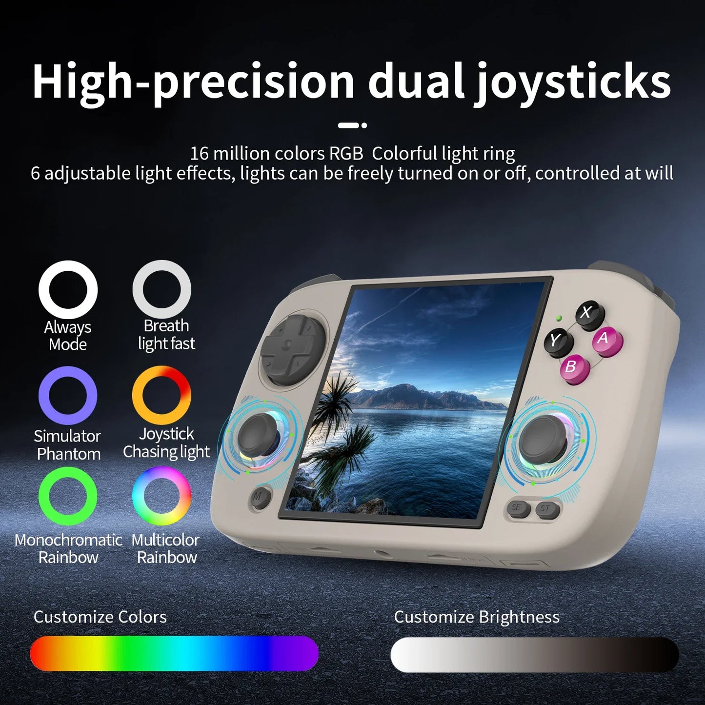 ANBERNIC RG CUBEXX Handheld Game Console 3.95''IPS Screen Linux System Video Output WiliWili Ebook Reader Multi-function Console