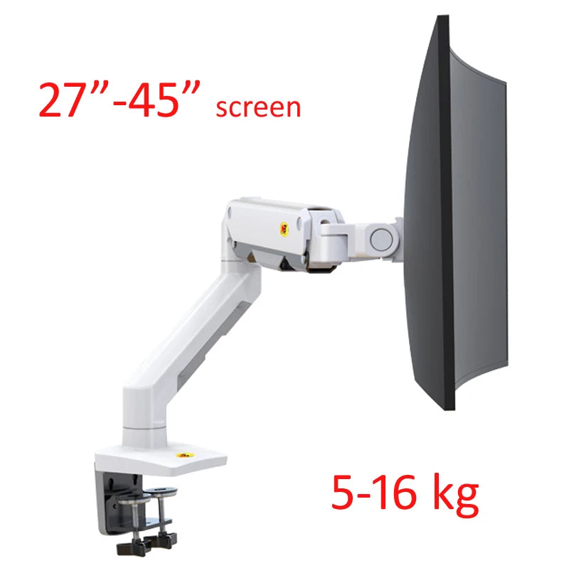 NB G50 mechanical Spring 27"-45" 42" big Screen Monitor Desktop Holder 360 Rotate 5-16kg ultra wide flat screen arc screen USB