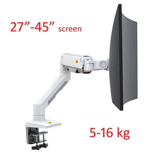 NB G50 mechanical Spring 27"-45" 42" big Screen Monitor Desktop Holder 360 Rotate 5-16kg ultra wide flat screen arc screen USB