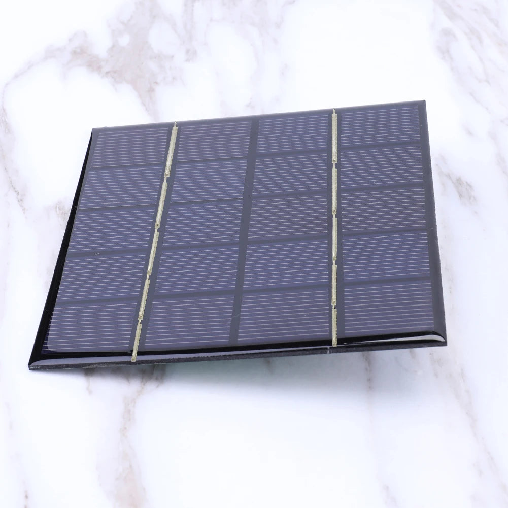 2-10pc Portable Solar Panel 3W 5V Micro Solar Board Fast Charger Polysilicon DIY Solar Cells System Mini Outdoor Battery Charger