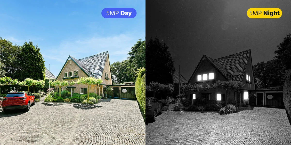 ANNKE 5MP WiFi CCTV System 10CH NVR Security Camera System Two Way Audio Outdoor Wireless IP Cameras Video Surveillance Kit