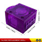 7 COLOR Transparent Box Replacement Case For Gamecube Housing Shell Case For NGC Retro Video Game Console DOL-101/DOL-001 Access