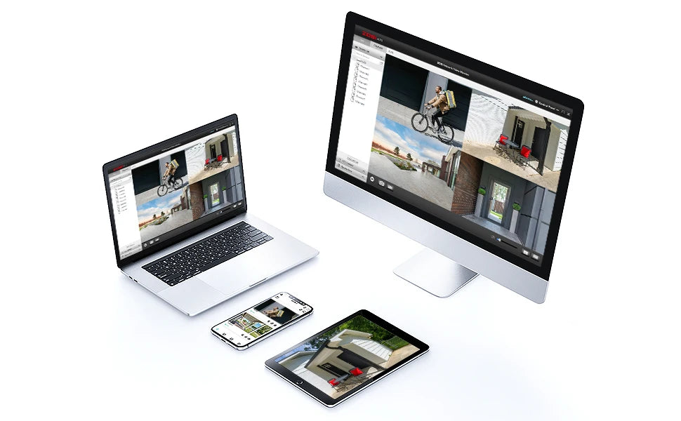 ZOSI 3K Lite Security Camera System AI Human Vehicle Detection 8CH HD TVI Video DVR Recorder 2MP 1080P CCTV Surveillance Camera