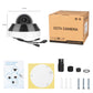Vikylin Hik compatible 3X Zoom 6MP Dome PTZ IP Camera IR Night Vision MD2.0 IP66 Home Video Surveillance CCTV Security Camera
