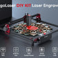 Algolaser 10W Laser Engraver DIY Kit CNC Laser Cutter Engraving Machine OPTIONAL Honeycomb Table & Extension Kit & Rotary Roller