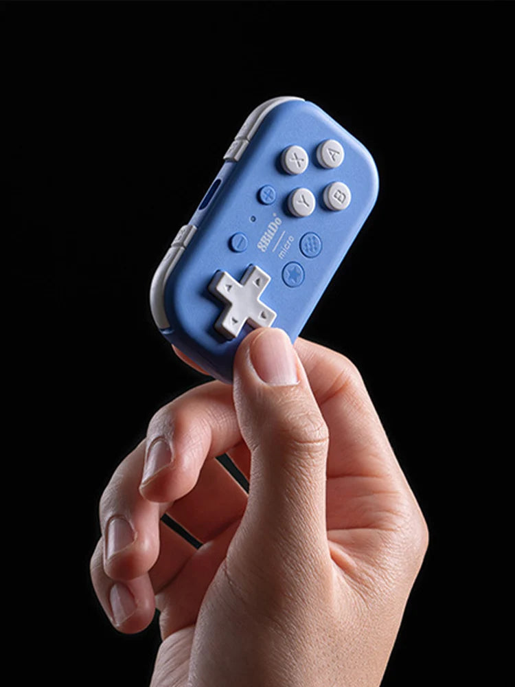 8Bitdo Micro Gamepad Designed for 2D Games Wireless Gamepad Bluetooth-compatible Handheld Console for Switch/Raspberry Pi