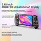 ANBERNIC RG557 Retro Handheld Game Console 5.48" AMOLED Screen Dimensity 8300 Android WIFI Video Gaming Player Streaming RG 557