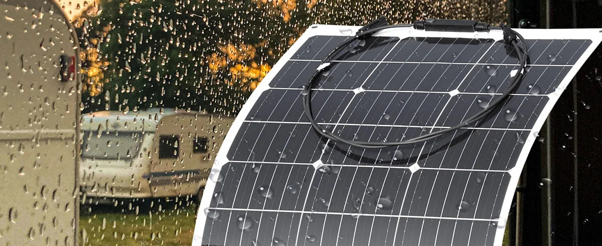 WUZECK 1pcs ~10 pcs Flexible rechargeable solar panel battery 100W High Efficiency Cell (100W, 200W, 300W ,400W,500W 1000W)