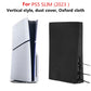Vertical/Horizontal Dust Cover for PS5 Slim Protective Case Anti-Scratch Host Guard Case for Playstation 5 Slim Accessories