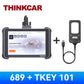 THINKCAR THINKSCAN 689 Professional Car Diagnostic Tools CANFD DOIP Bi-directional ECU Coding 34 Reset Full System Obd2 Scanner