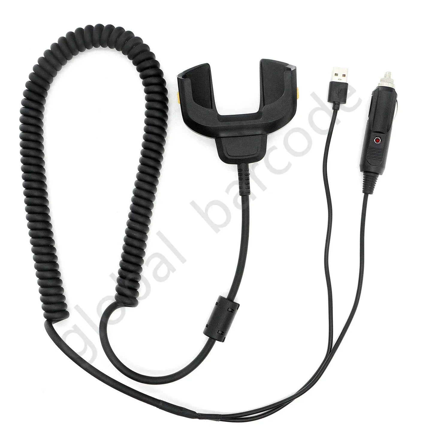 Vehicle Charger Cable for zebra TC70 TC72 TC75 TC77 TC70X TC75X