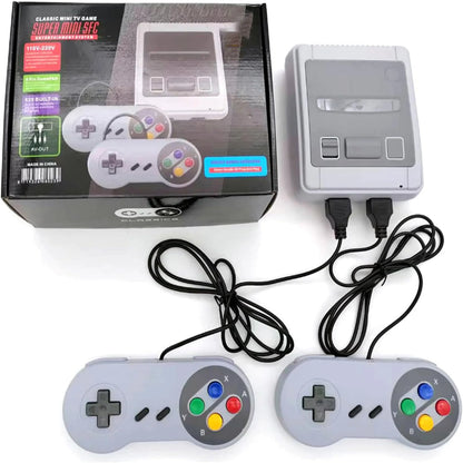 2025 Retro Game Console, Mini Video Game System, Built-in 620 Classic Games, Plug-and-Play TV Game Console with AV Output Port
