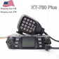QYT KT-780PLUS Mobile Radio VHF 136-174MHz or UHF 400-480MHz 100W /75W Walkie Talkie KT780PLUS Transceiver