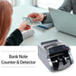 Money Counter Machine Counterfeit Bill Detector with UV MG IR Detection Automatic Money Detection Fast Counting for EURO/USD/KRW