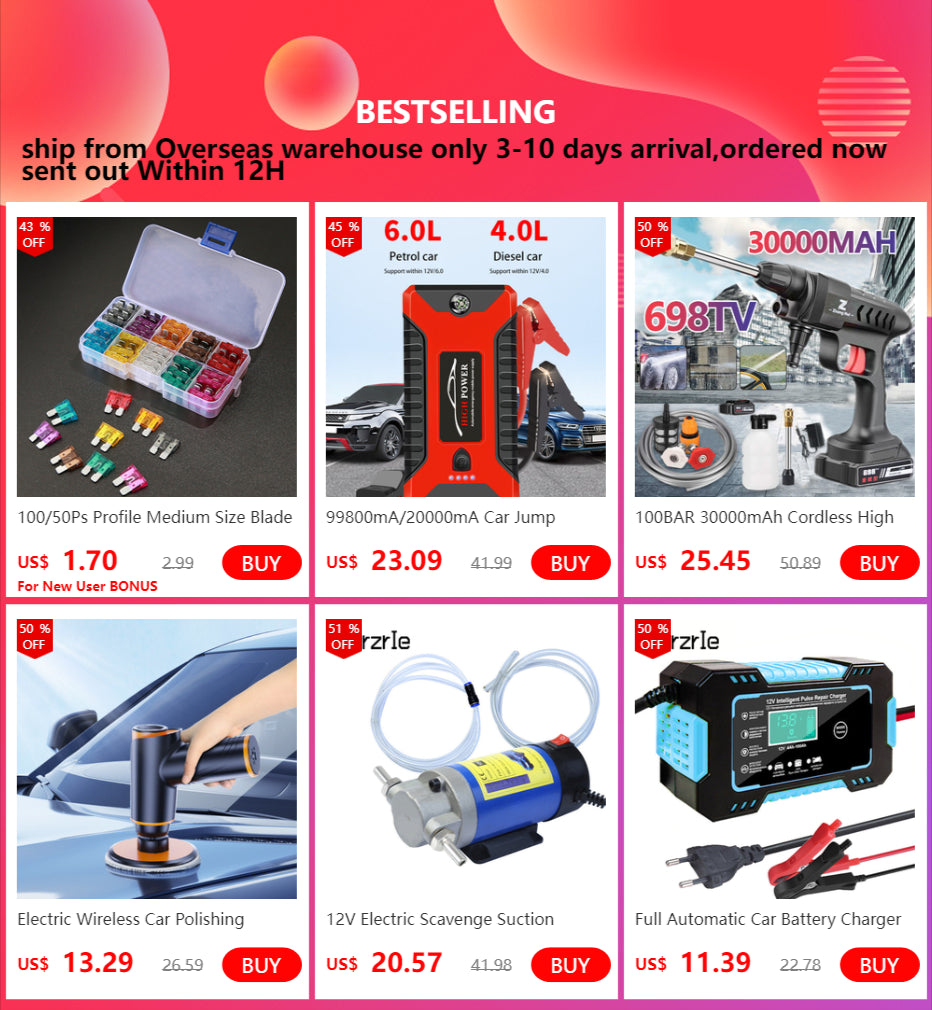 12V 7A Full Automatic Battery Charge Machine LCD Display 7 Stage Smart Car Battery Charger for Car Motorcycle with Pulse Repair