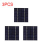 2-10pc Portable Solar Panel 3W 5V Micro Solar Board Fast Charger Polysilicon DIY Solar Cells System Mini Outdoor Battery Charger