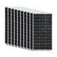 Rigid 1000W 600W 500W Solar Panel Photovoltaic Module 400W 300W 200W 100W 19.8V Monocrystalline Solar Panels Battery Charger