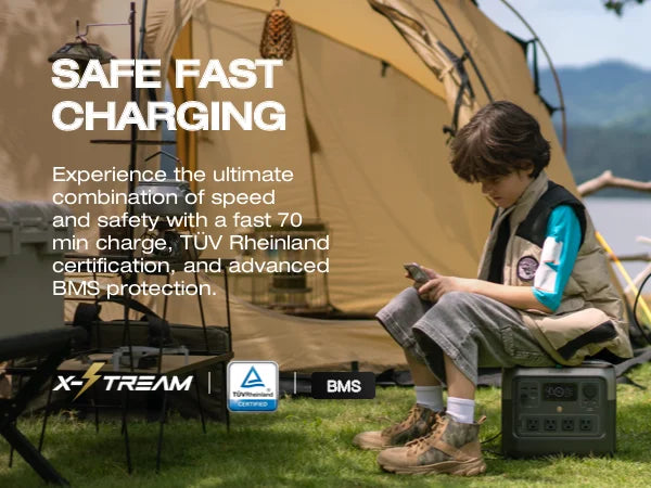 ECOFLOW Solar Generator RIVER 2 Pro 700, 716Wh LiFePO4 Battery, 4x800W AC Outlets (1600W Surge), Solar Generator