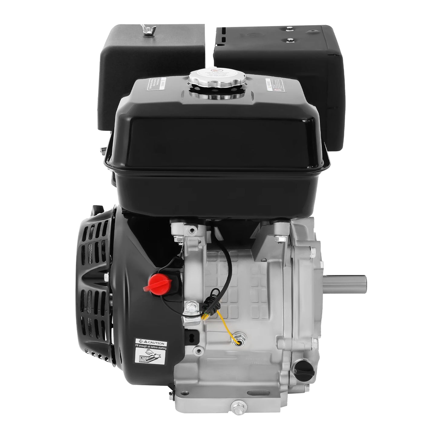 Black 420CC 4-Stroke 15HP Gasoline Motor Engine Single Cylinder Motor Air Cooling System