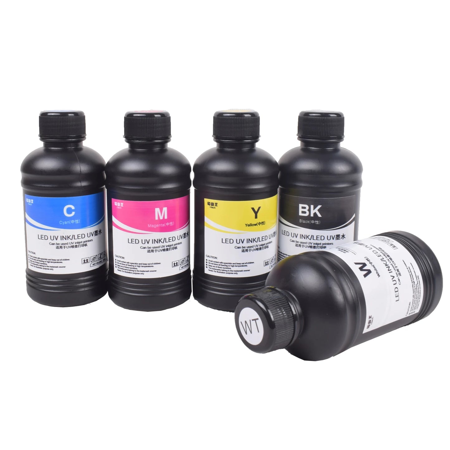 250ML UV Neutral Ink LED UV Soft Ink for R1390 L800 L1800 XP600 TX800 L805 Print head for UV Flatbed Printer
