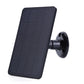 10W 5V Solar Cells Charger Type-C/Micro USB/DC Port Solar Panel for Security Camera/Small Home Light System 360°Adjustable