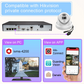Hikvision Compatible 4K 8MP ColorVu IP Camera Built in audio SD Card slot Surveillance Network Camera Plug&Play HIK NVR