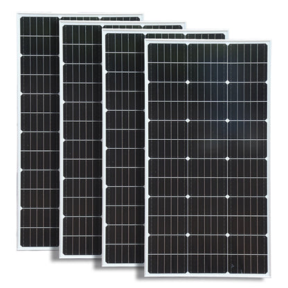 Rigid 1000W 600W 500W Solar Panel Photovoltaic Module 400W 300W 200W 100W 19.8V Monocrystalline Solar Panels Battery Charger