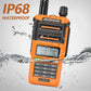 Baofeng UV 9R PRO IP68 Waterproof Walkie Talkie UHF/VHF 8W Dual Band High Power Long Range Radio + Earpiece