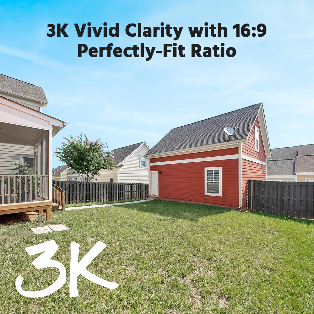 Annke H500 8CH 3K IR Ultra HD IP PoE Camera Dual Light Outdoor PoE Security Camera 265+ Two Way Audio 2.8MM Lens Human & Vehicle