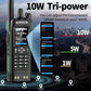 Baofeng UV-32 GPS Walkie Talkie 10W Long Range Multi Band Bluetooth APP Programming Wireless Copy Frequency Type-C Two Way Radio