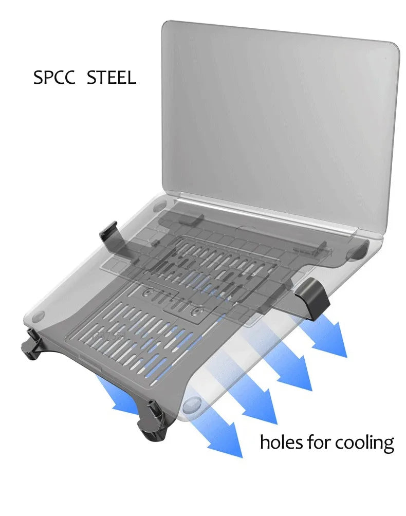 LP2 LP3 LP7 steel  within 17" universal notebook bracket Laptop Tray Fits VESA 100X100 Laptop Support Holder Balck