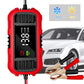 12V 2A Motorcycle Battery Charger Smart Battery Charging Tool Car Motorcycle Lead Acid Battery Charger for Car Truck Battery