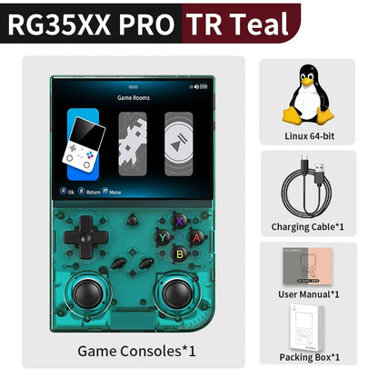 Anbernic RG35XX Pro Retro Handheld Game Console RG 35XXPro Retro Video Game Consoles Linux 64-bit Support WiFi PSP Game 256G 5G