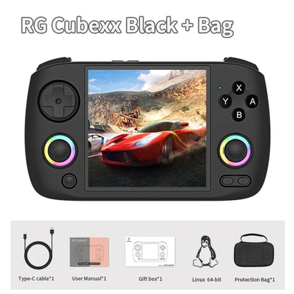 NEW ANBERNIC RG CUBE XX Retro Handheld Game Console Video Player Gaming Linux HD IPS RGB WIFI Bluetooth PSP Games Gift RGCUBEXX