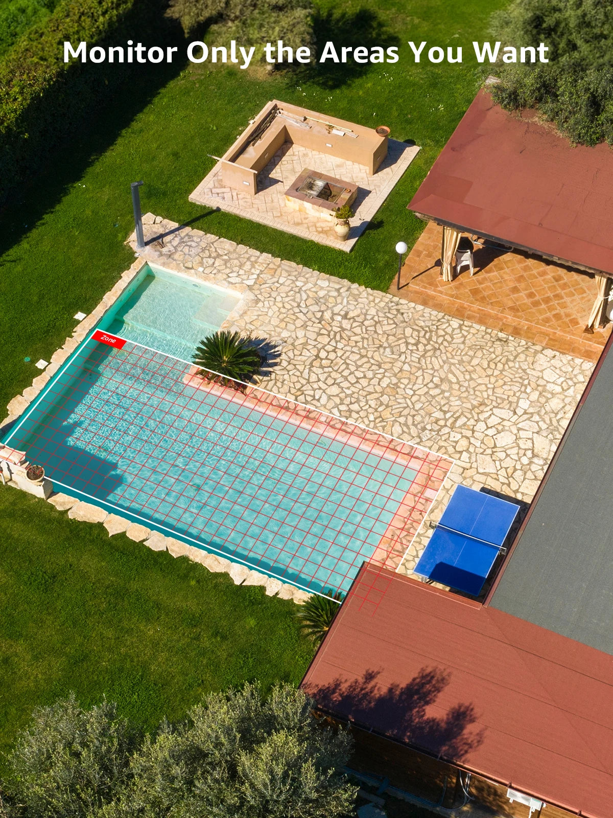 ANNKE 8MP Surveillance Camera 4K IR PoE IPC Build-in Mic Vehicle Human Detection CCTV Cameras Weatherproof