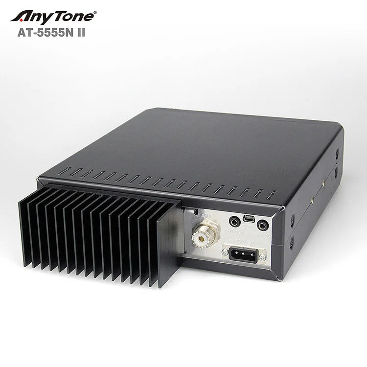 AnyTone AT-5555N II 28.000-29.700MHz 10 Meter Radio 40 Channel Mobile Transceiver AM/FM/SSB/LSB/USB Mode 10 Meter Radio
