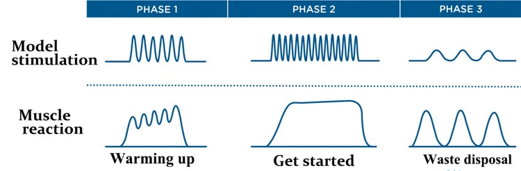 EMS Body Slimming Machine MuscleEMS Electrical Stimulation Muscle Sculpt Fat Burning Control Carving Weight Loss Machine