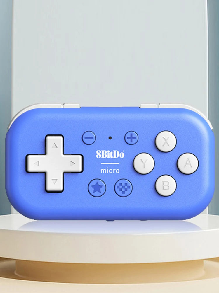 8Bitdo Micro Gamepad Designed for 2D Games Wireless Gamepad Bluetooth-compatible Handheld Console for Switch/Raspberry Pi