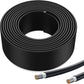 PowMr 100m Solar Cable 4/6mm² Black Red Solar PV Cable 10/12 AWG IP68 Extension for Solar System Photovoltaic System Solar Panel