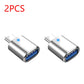 1-3PCS Type-C To USB3.0 Converter LED Indicator Type-C To USB OTG Adapter 3A Fast Charging 5Gbps Data Transfer Plug and Play