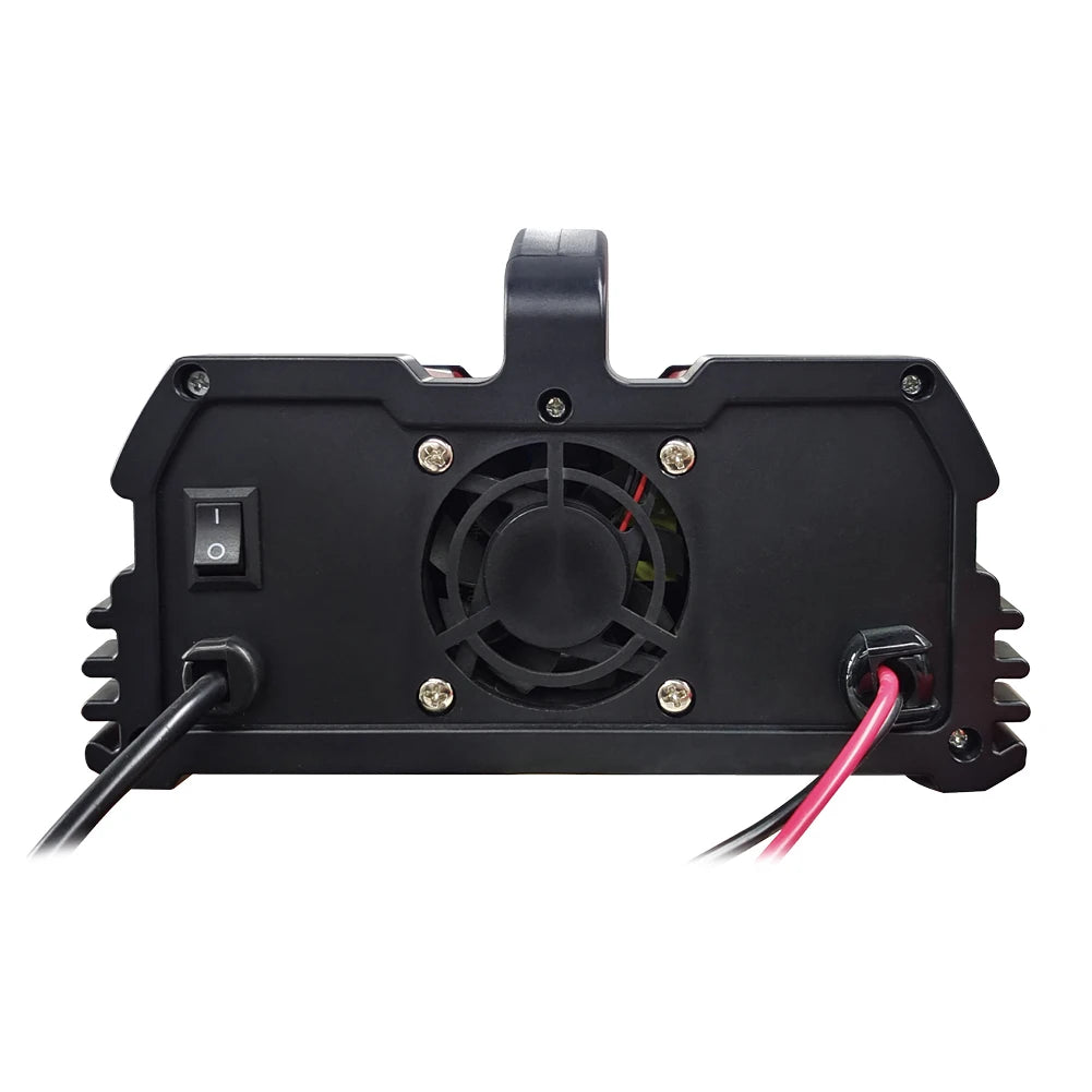 Auto DC12V 24V Battery Charger Smart LCD Display 8-stage Intelligent Charging Car Battery Chager for LiFePO4 AGM GEL Lead-Acid