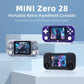 AMPOWN Mini Zero 28 Handheld Game Console 2.8'' IPS Screen AllWinner A133P CPU Android OS Wifi MAGICX ZERO28 Video Player Gifts