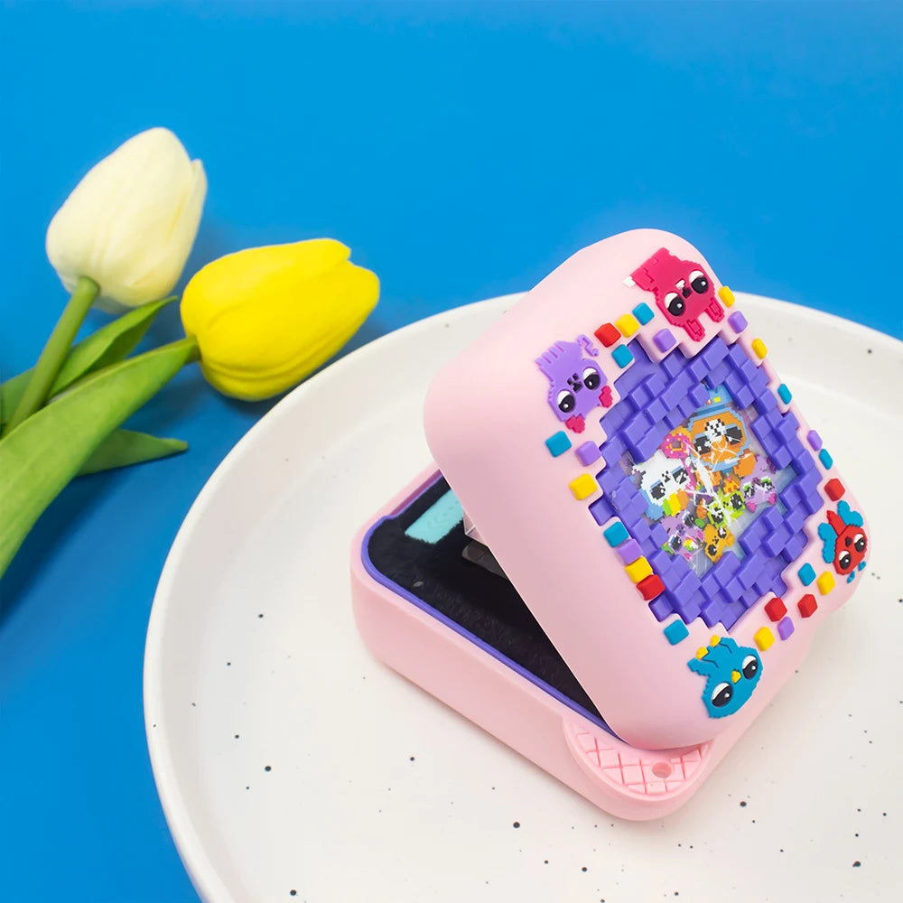 Protective Case For Bitzee Digital Pet Soft Silicone Protective Cover With Lanyard Dustproof Carrying Case Bag Accessories