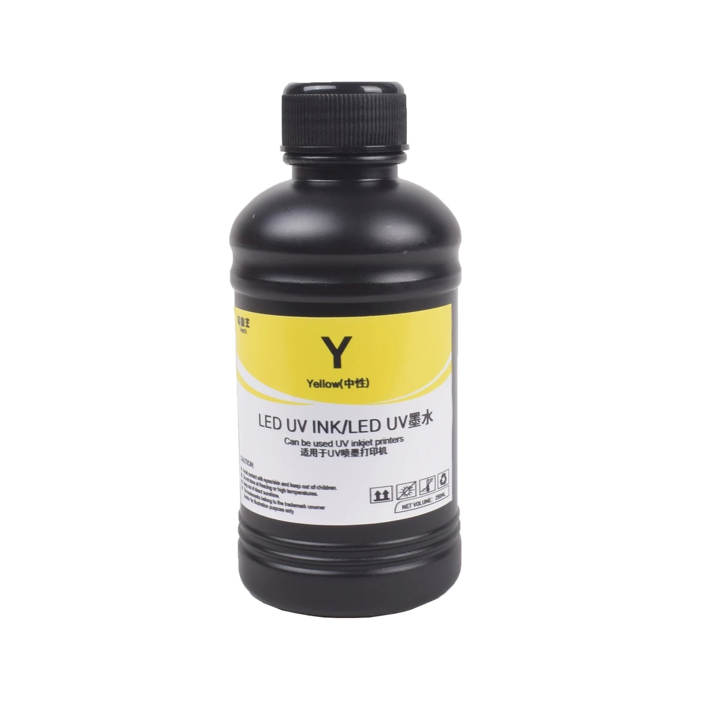 250ML UV Neutral Ink LED UV Soft Ink for R1390 L800 L1800 XP600 TX800 L805 Print head for UV Flatbed Printer