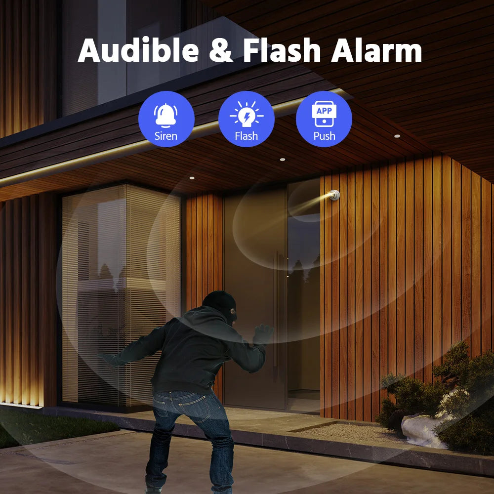 Annke H500 8CH 3K IR Ultra HD IP PoE Camera Dual Light Outdoor PoE Security Camera 265+ Two Way Audio 2.8MM Lens Human & Vehicle