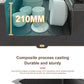 Stainless Steel Waterfall Kitchen Sink Large Single Slot With Digital Display Faucet Apartment Multifunctional Wash Basin
