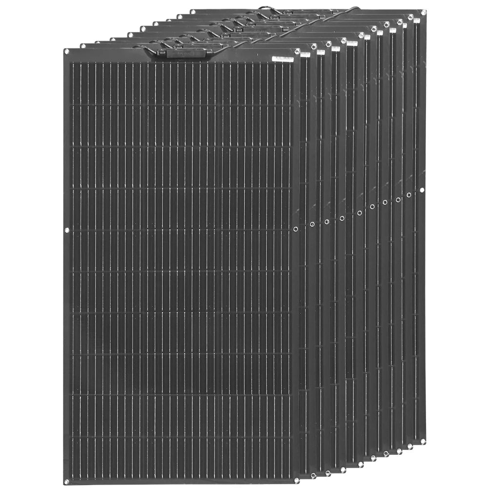 WUZECK 1pcs ~10 pcs Flexible rechargeable solar panel battery 100W High Efficiency Cell (100W, 200W, 300W ,400W,500W 1000W)