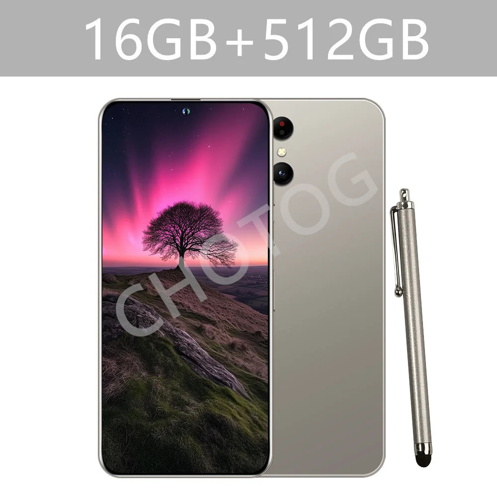 Silicone Case For SMS 25 Ultra Original Android 14 Smartphone Cover For 5G Dual SIM Face Unlocked Global Version 7800mAh Cases