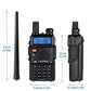4PCS Baofeng Walkie Talkie UV 5R 8W Ham Radio Long Range Walkie Talkies Dual Band Handheld Two Way Radio with 3800mAh Battery